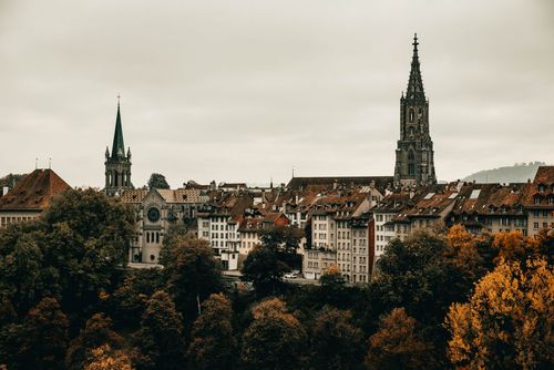 Stadtansicht von Bern