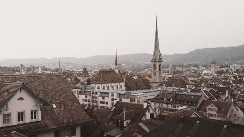 Stadtansicht von Zürich